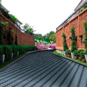 บล็อกปูพื้น เอสซีจี รุ่น รวมลาย - IM 25