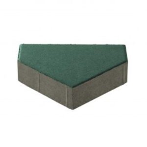 ศิลาห้าเหลี่ยม เอสซีจี 20x10x6 ซมสีเขียว