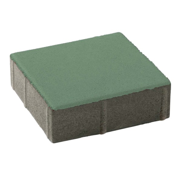 ศิลาเหลี่ยม 20x20x6 ซม สีเขียว ศิลาเหลี่ยม 20x20x6 ซม สีเขียว
